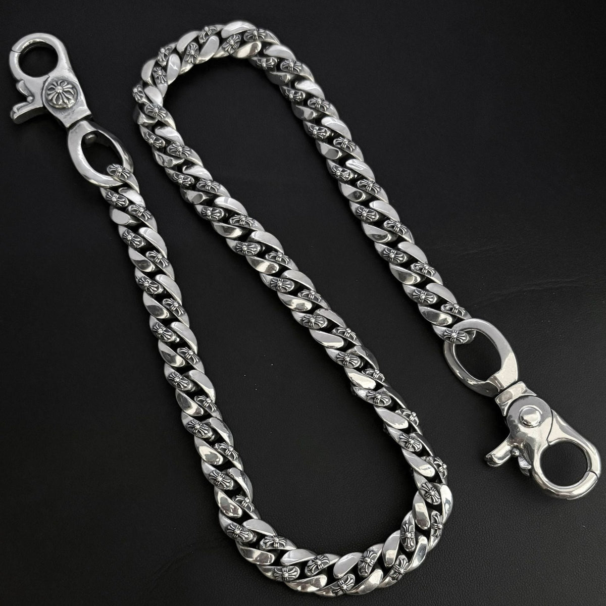 Chrome Hearts cross Cuba bold bag chain
