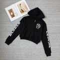 Chrome Hearts embroidered horseshoe print hoodie