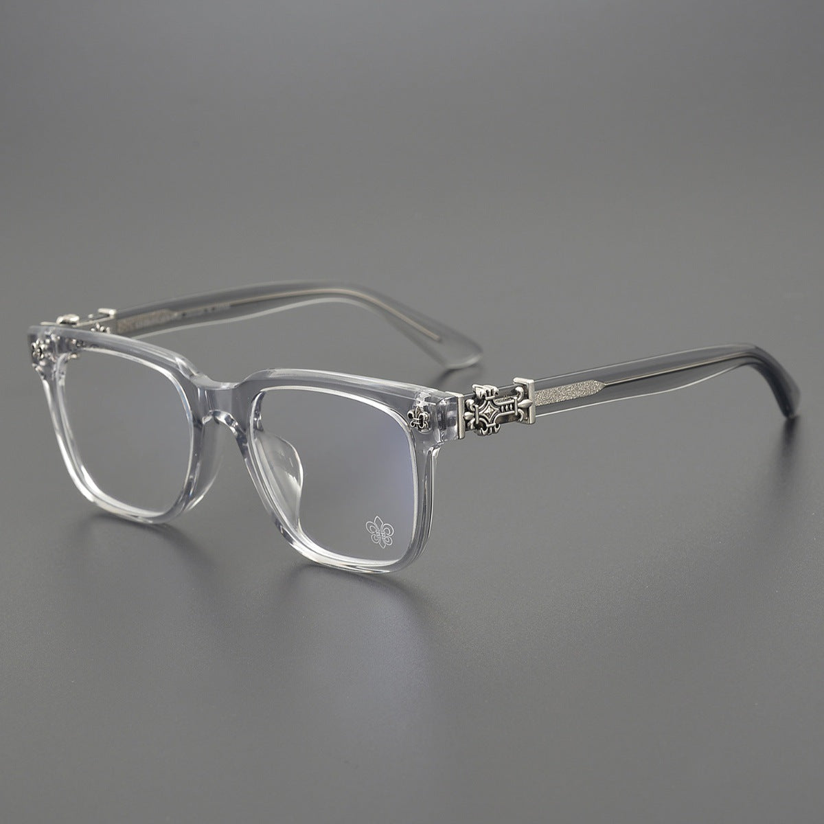 Chrome Hearts Large Square-Frame Acetate Glasses
