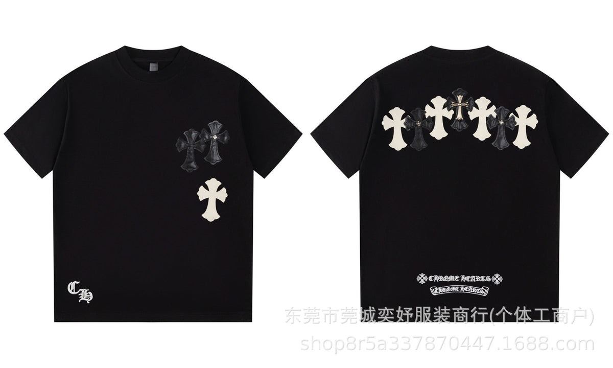 Chrome Hearts Sanskrit Print Short-Sleeve T-Shirt