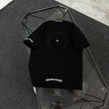 Chrome Hearts heavy-duty cross-stitch embroidery T-shirt