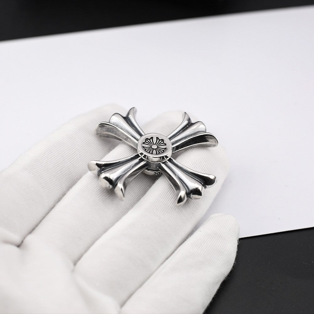 Chrome Hearts cross flower leisure fingertip spinning top