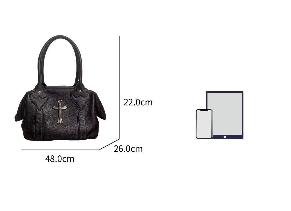 Chrome Hearts Large Capacity PU Underarm Bag
