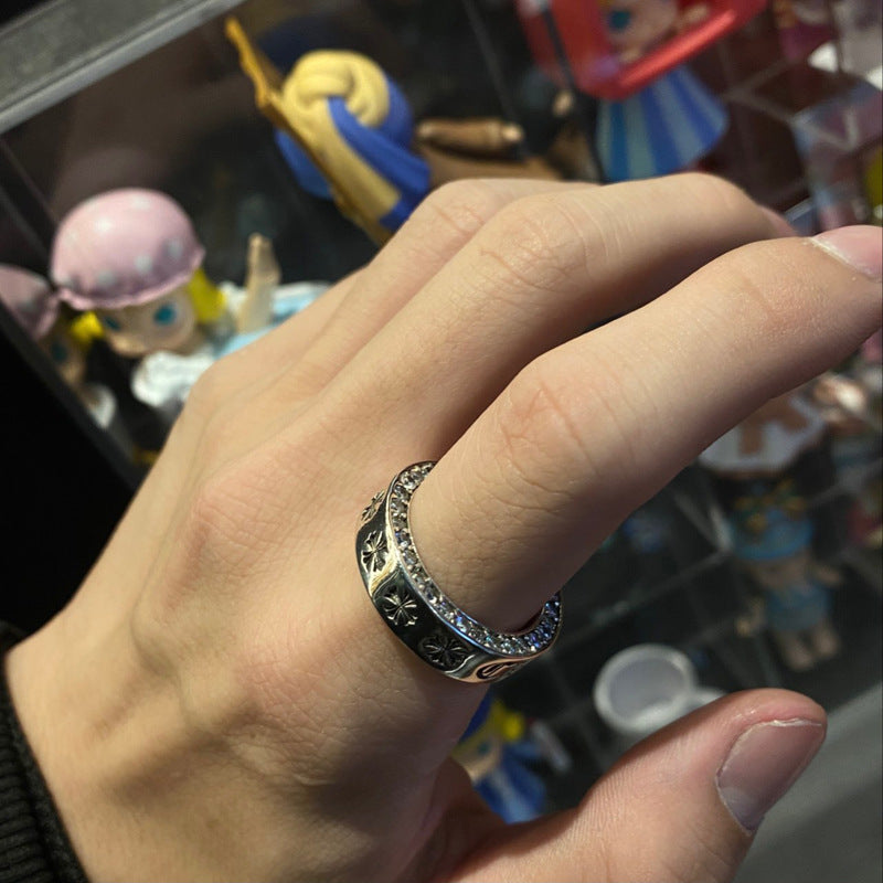 chrome hearts 925 silver Forever ring