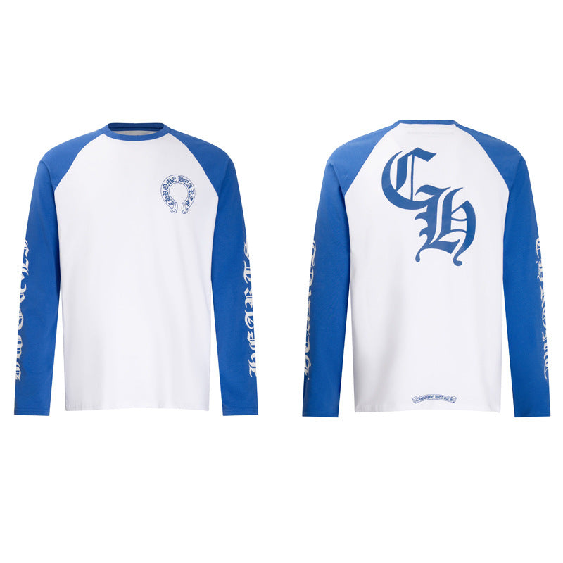 Chrome Heart long-sleeved T-shirt round-neck