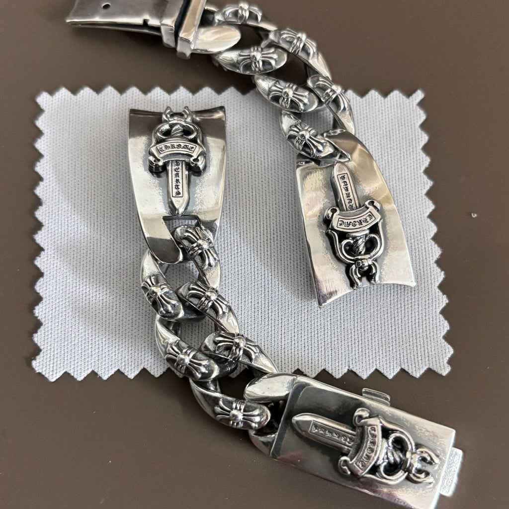 Chrome Hearts sword style watch bracelet