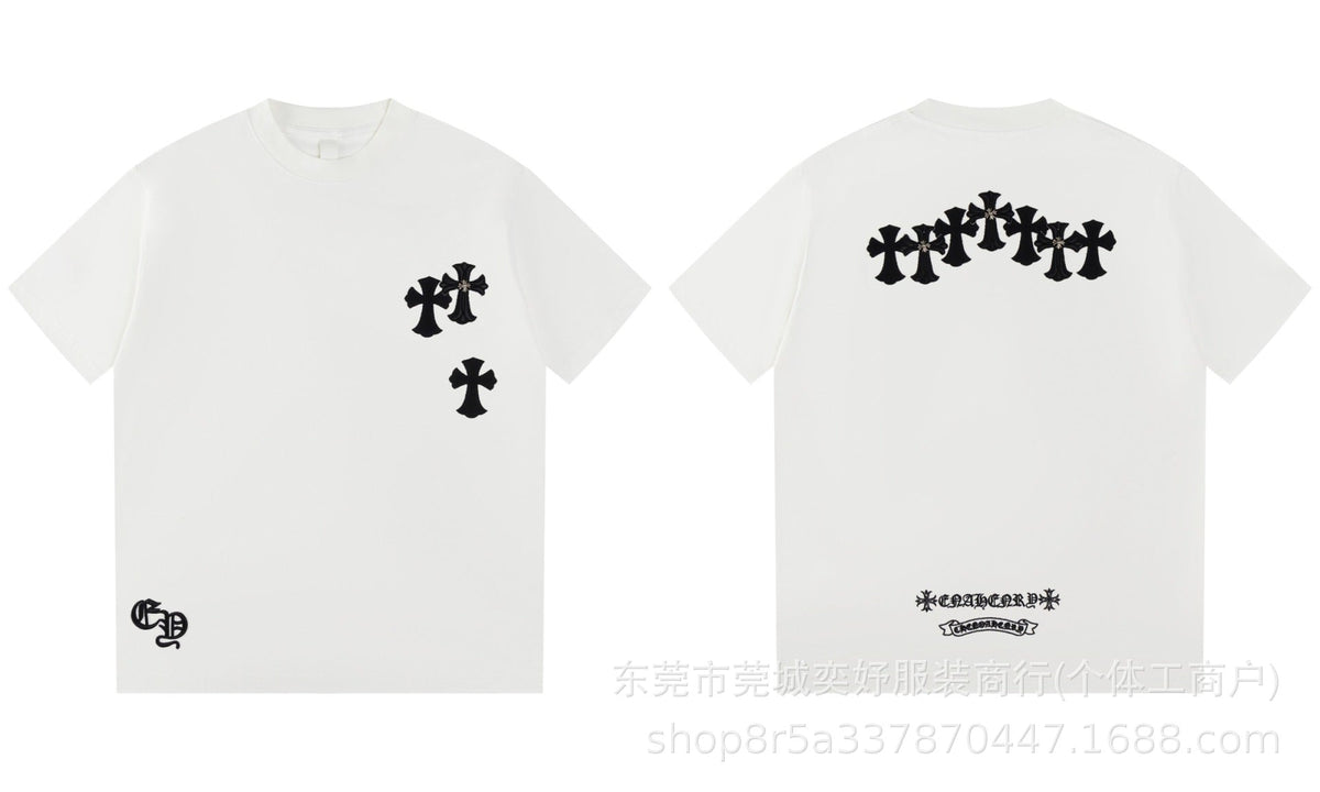 Chrome Hearts Sanskrit Print Short-Sleeve T-Shirt
