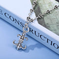 chrome hearts anchor necklace