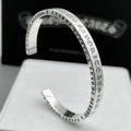 Chrome Hearts retro classic cross flower open bracelet