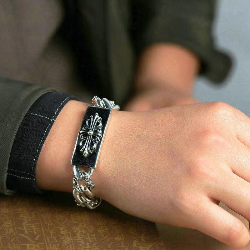 Chrome Hearts Dagger Bracelet Thick Domineering Cross Bracelet