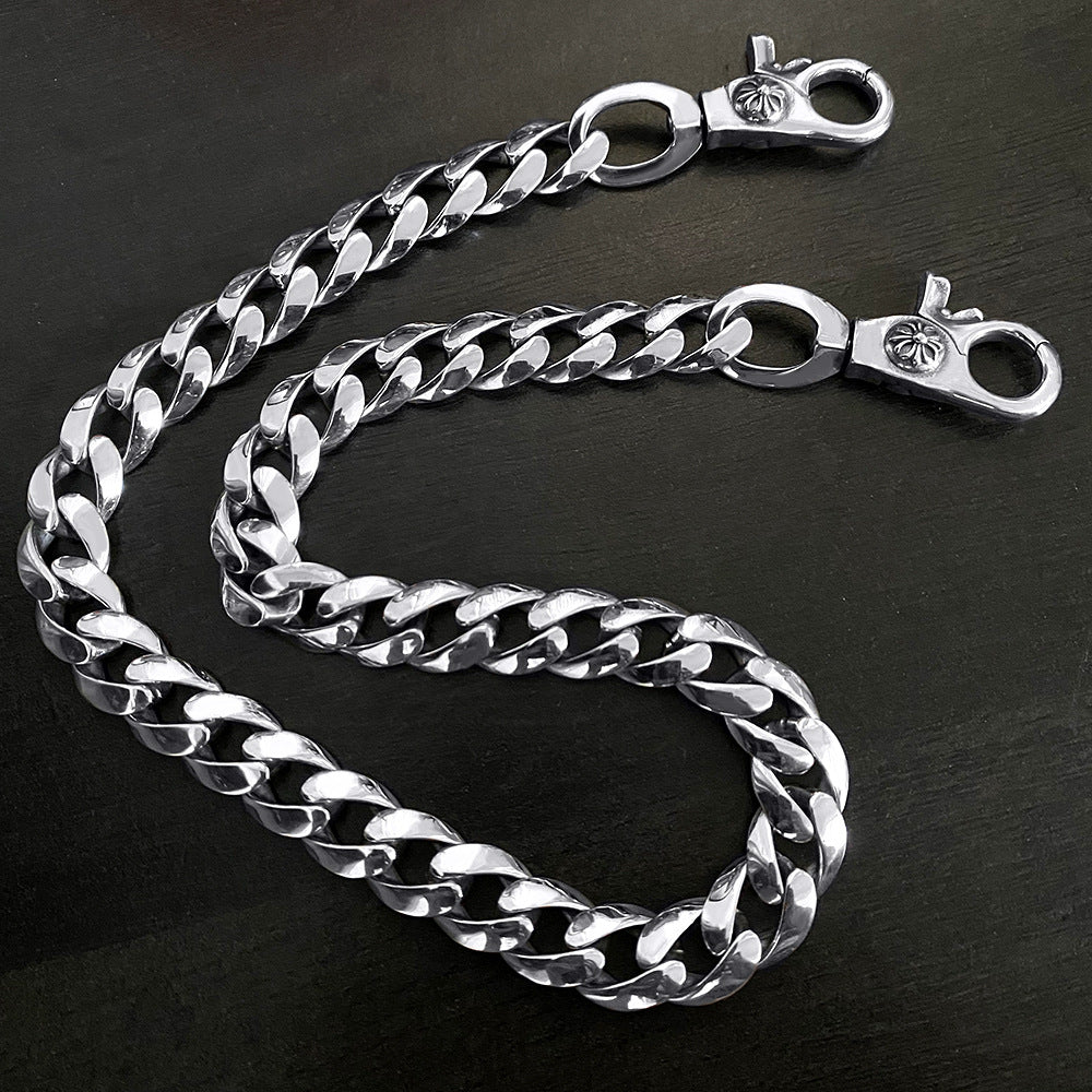 Chrome Hearts 925 Silver Cuban Bold Chain