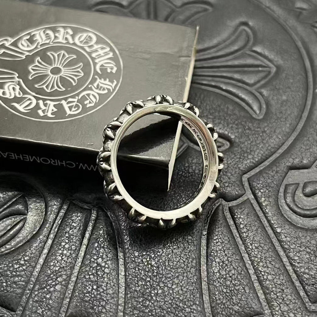 Chrome Hearts full six-pointed star ring