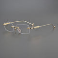 Chrome Hearts Engraved Rimless Frames