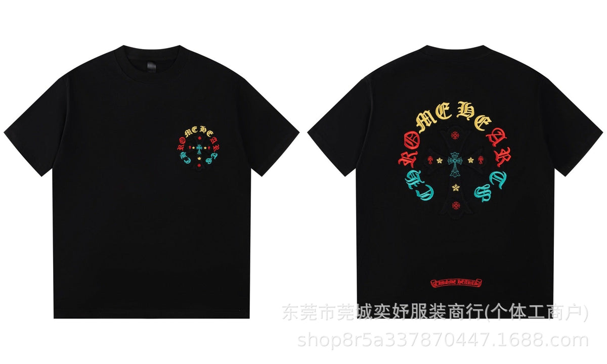 Chrome Hearts Sanskrit Print Short-Sleeve T-Shirt