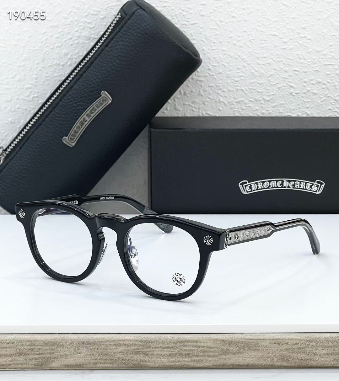 Chrome Hearts myopia acetate thick-rimmed glasses frames