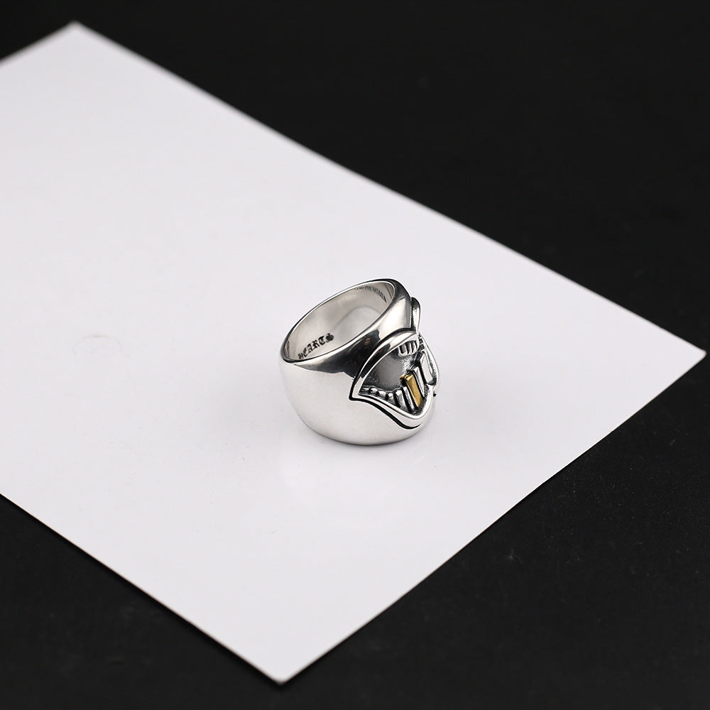 Chrome Hearts gold tooth ring