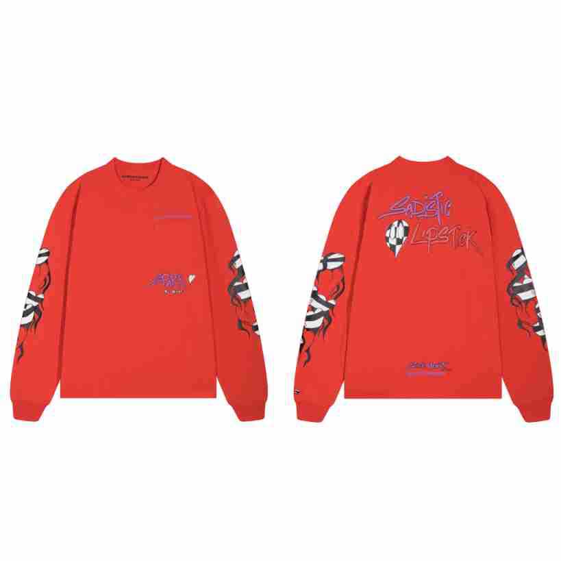 Chrome Heart long-sleeved T-shirt round-neck