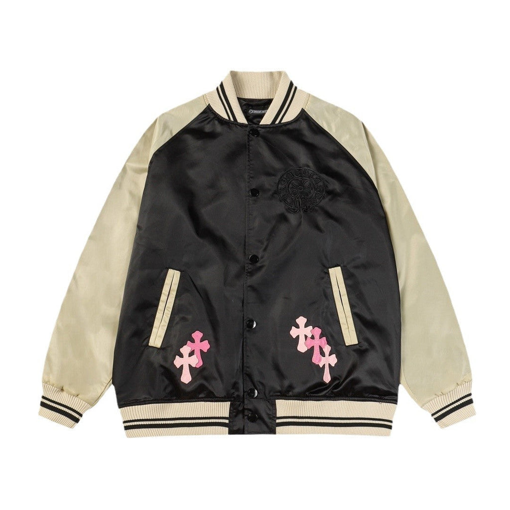 Chrome Hearts Cross Patch Embroidery Mouth Jacket