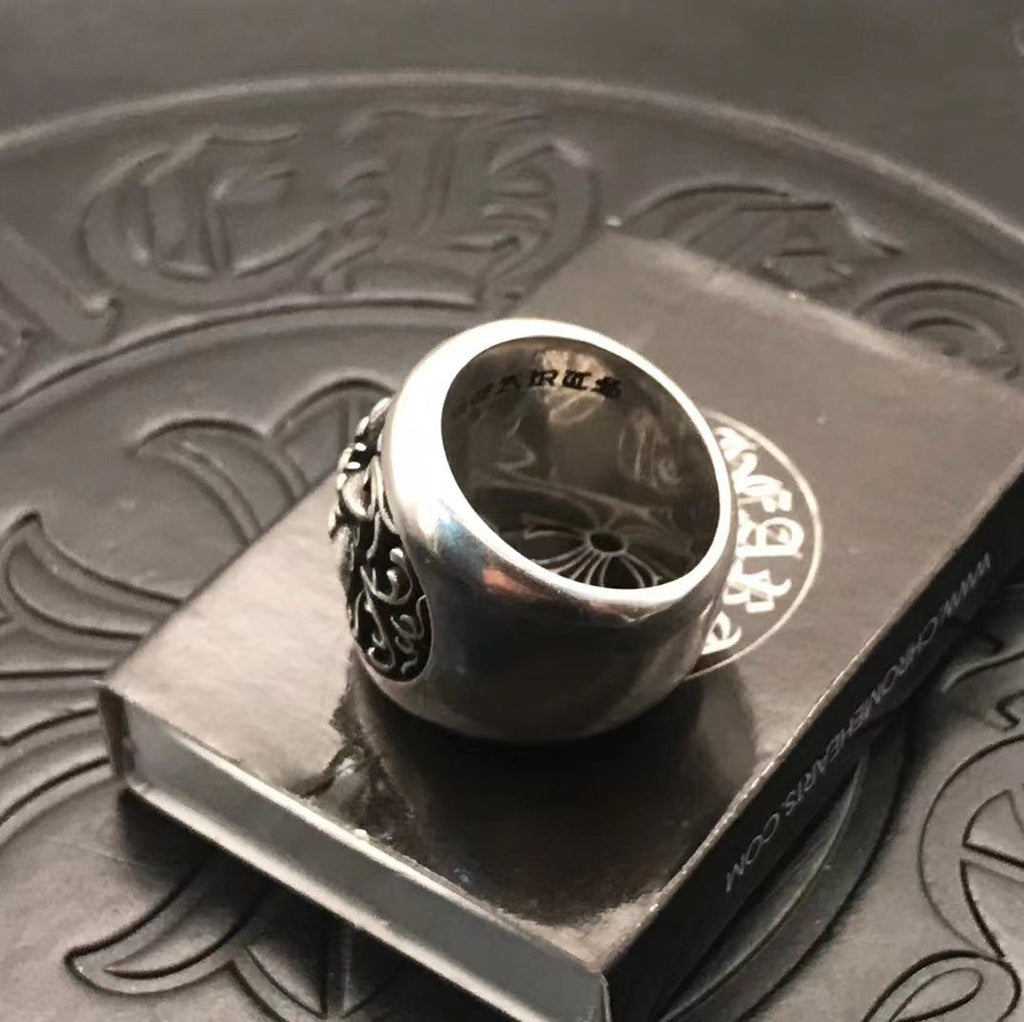 chrome hearts vine hexagram rings