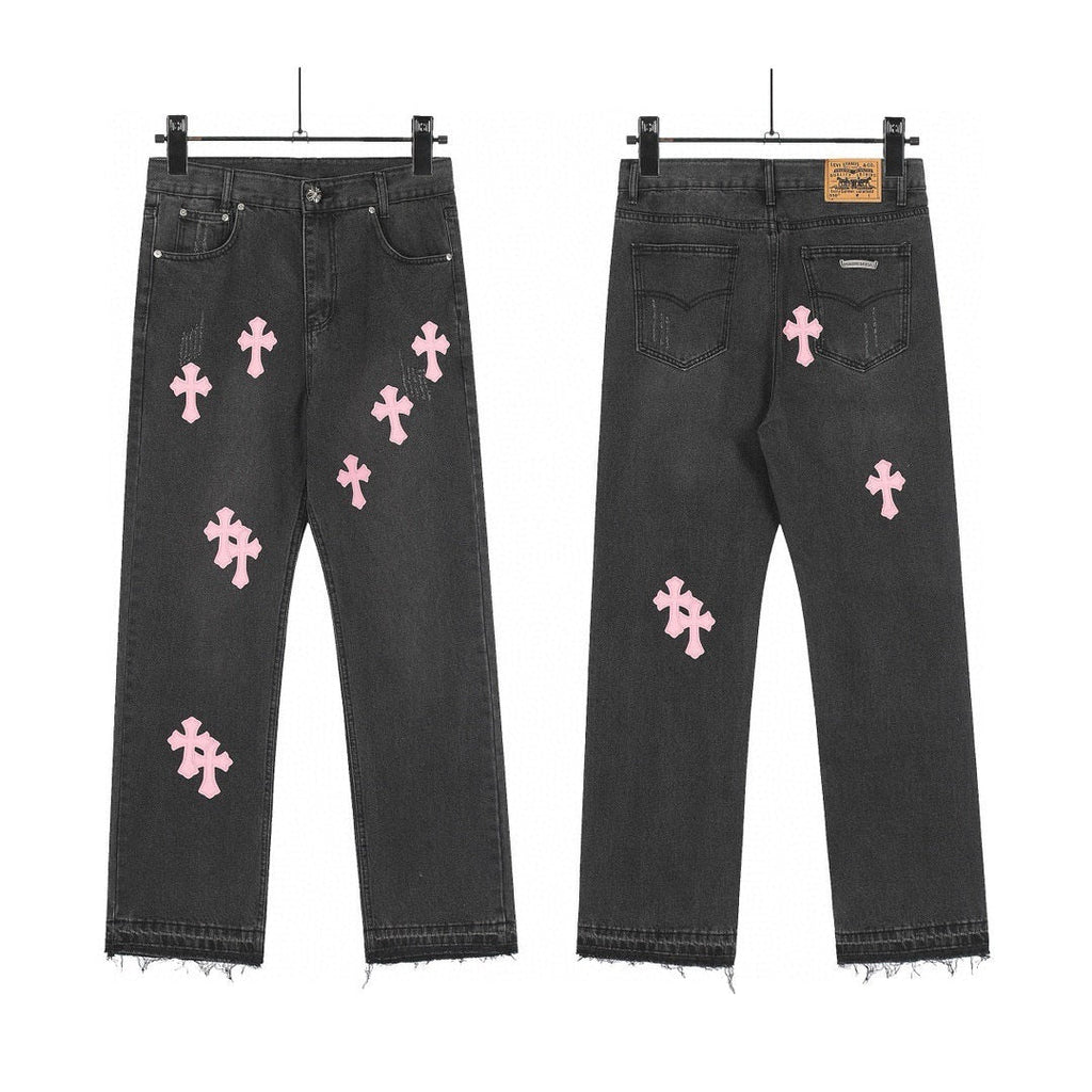 Chrome Hearts Cross Leather coat