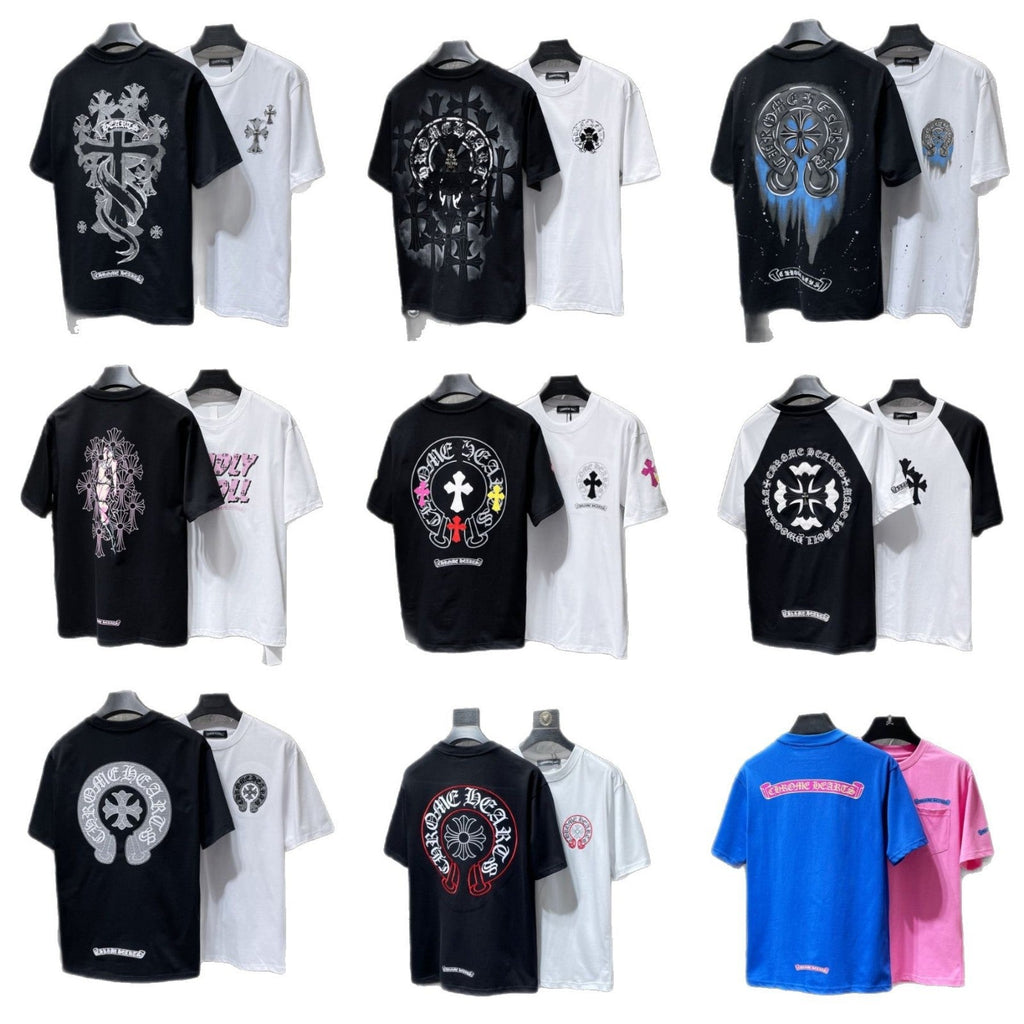 Chrome Hearts Street Style Short-Sleeve Shirt