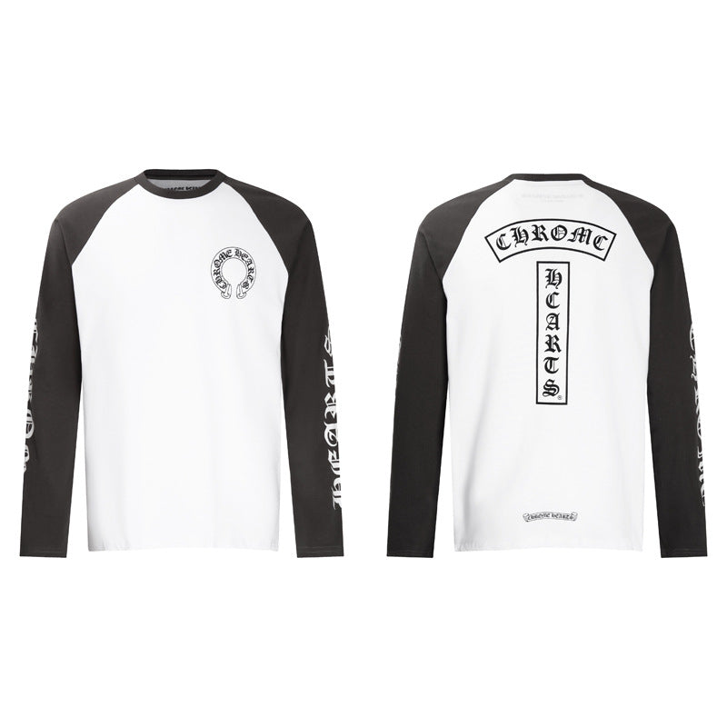 Chrome Heart long-sleeved T-shirt round-neck