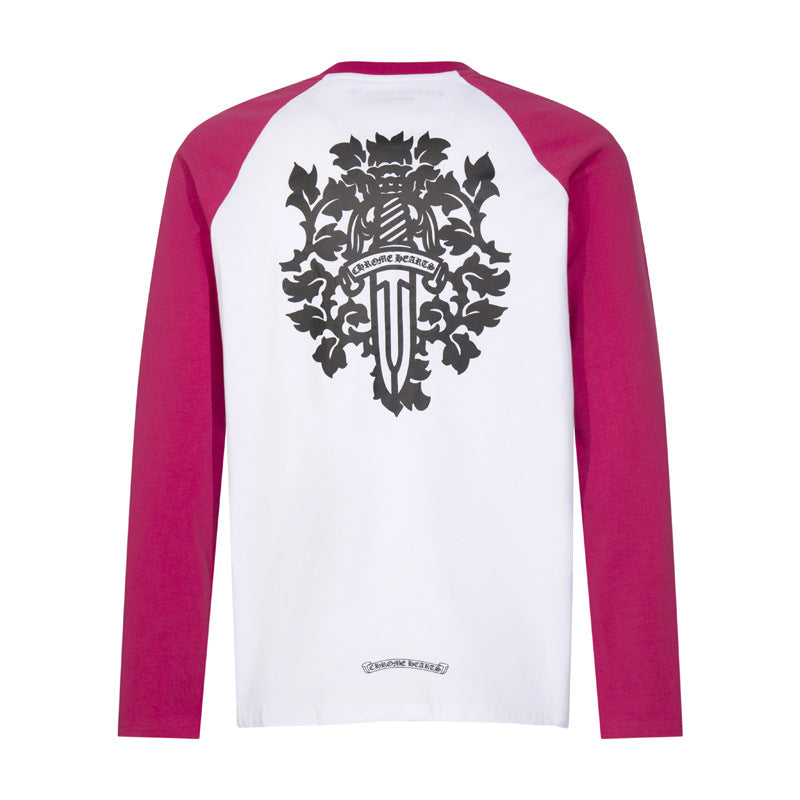 Chrome Heart long-sleeved T-shirt round-neck
