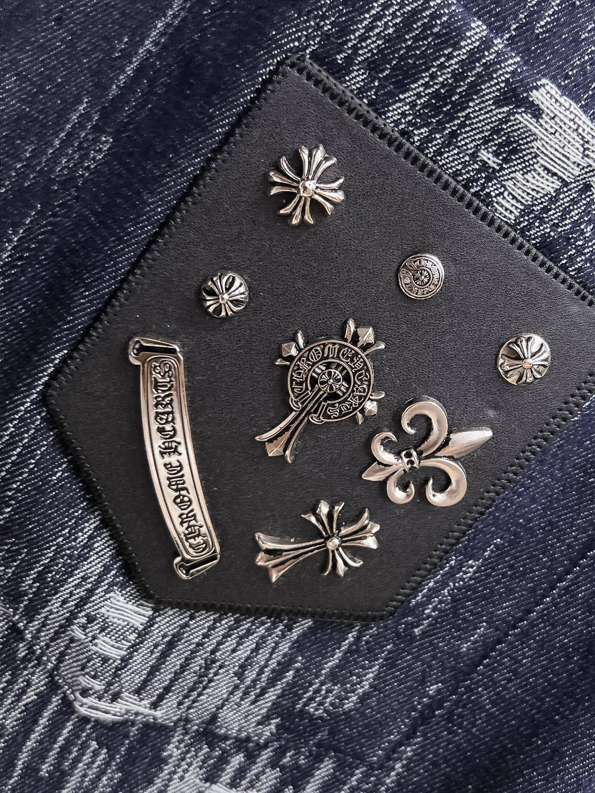 Chrome Hearts horseshoe cross breathable casual shorts