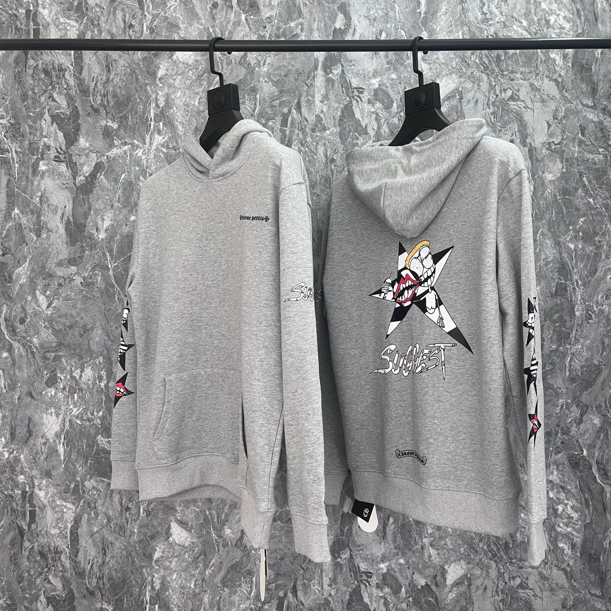Chrome Hearts Horseshoe Cross  Hoodie Pullover