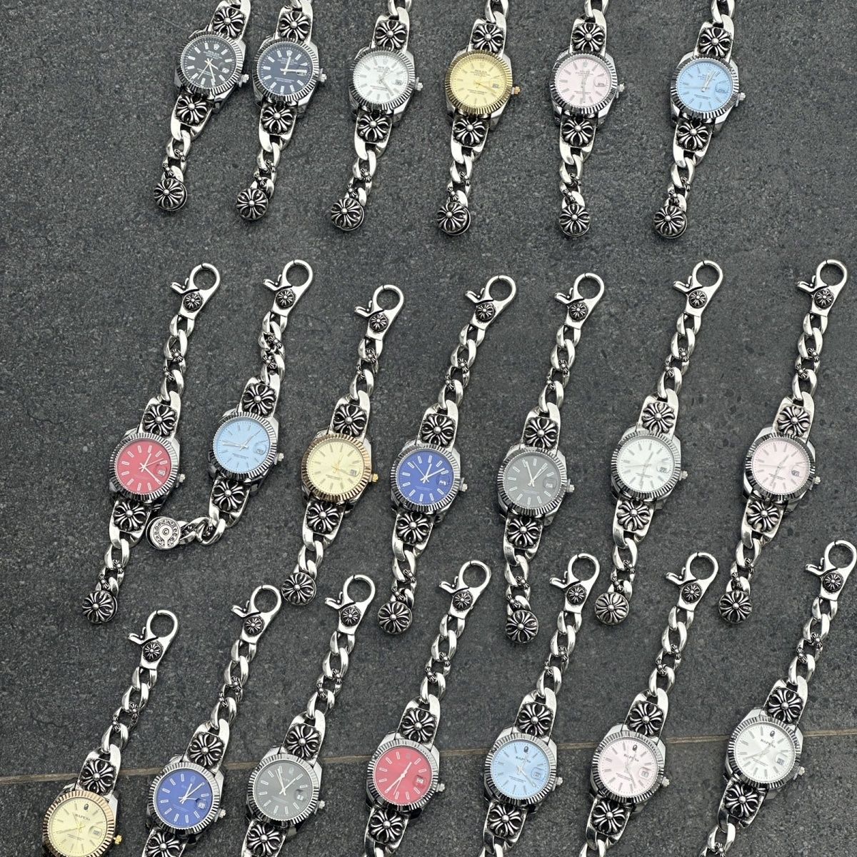 Chrome Hearts Vintage Cross Flower Watch