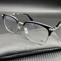 Chrome Hearts Large Frame Titanium Frame Semi-Rim Eyeglasses