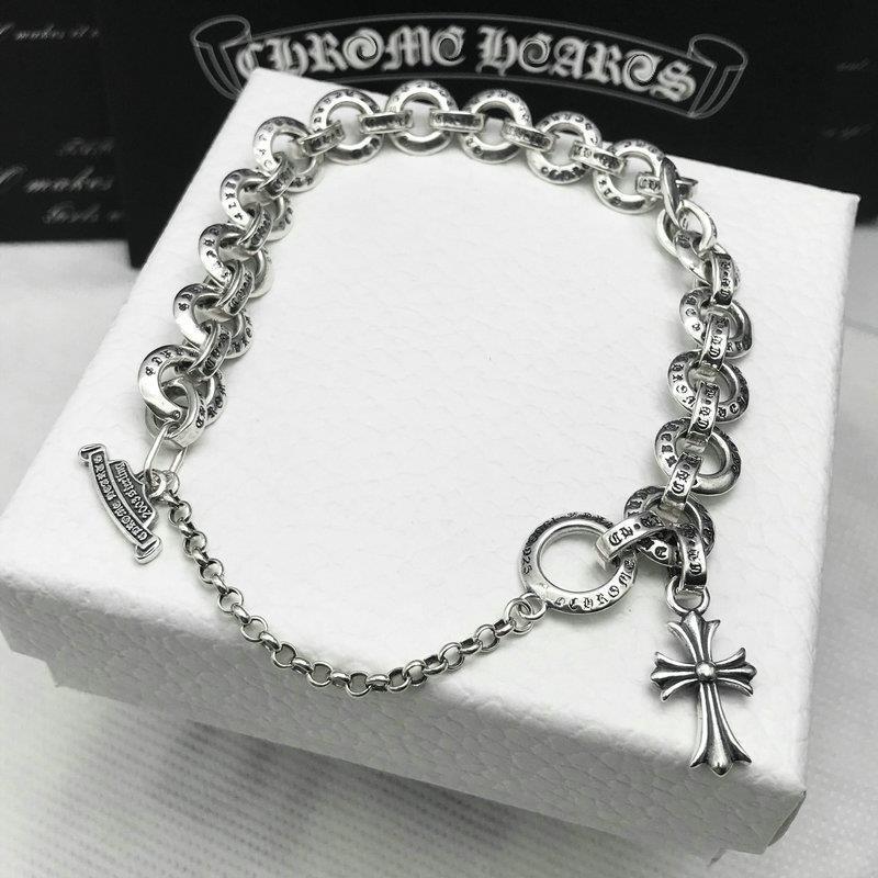 Chrome Hearts round buckle bracelet
